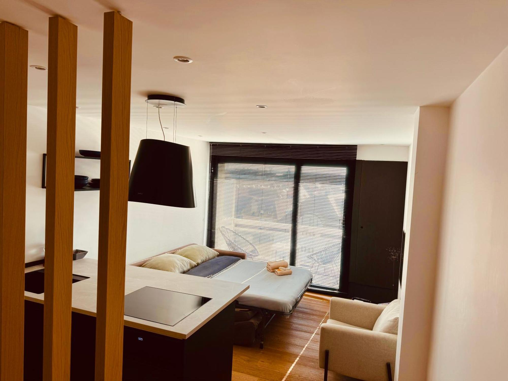 Studio Knokke-Heist Met Zetelbed Экстерьер фото