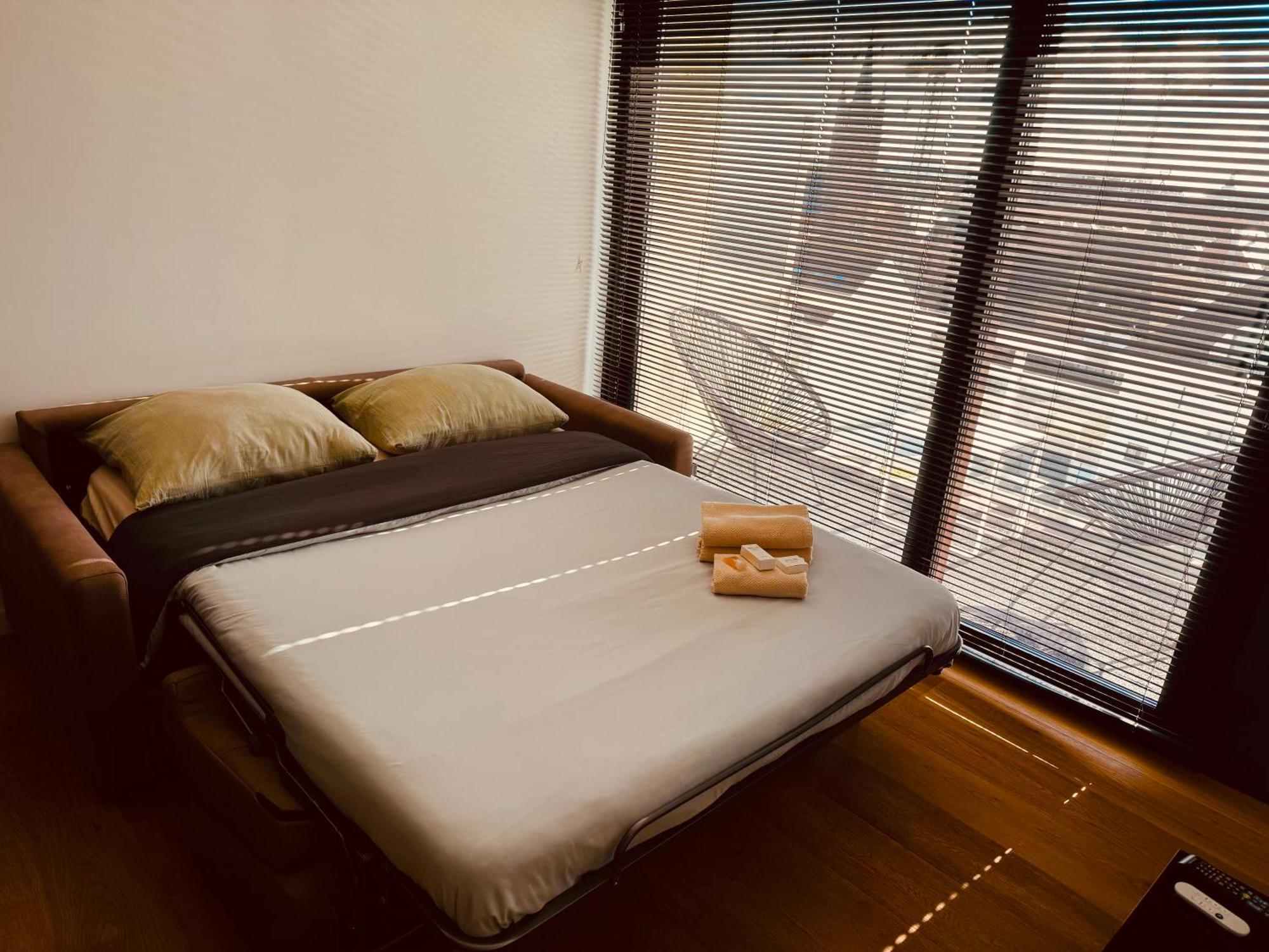 Studio Knokke-Heist Met Zetelbed Экстерьер фото
